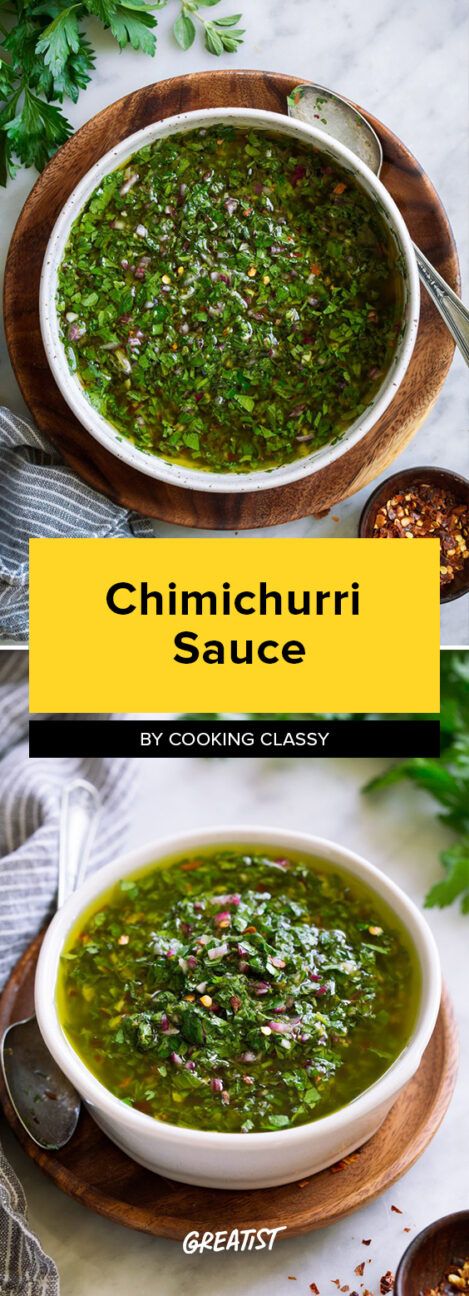 Chimichurri sauce