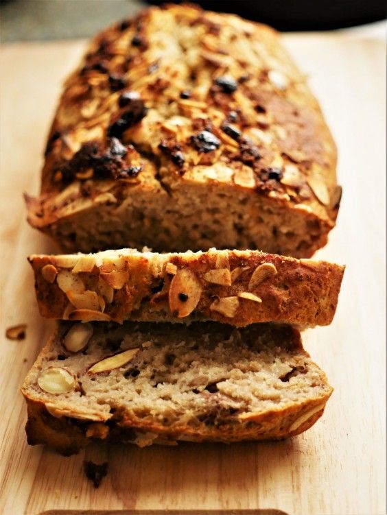 5. Vegan Almond Banana Bread