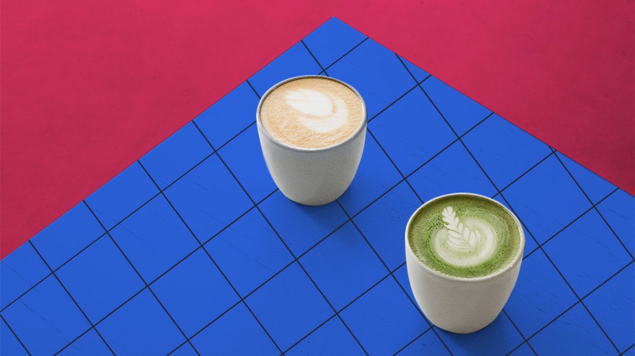 matcha vs coffee